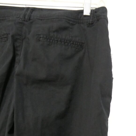 KHAKIS | size 4 | Casual Black Cotton Cargo Pants - Picture 11 of 16
